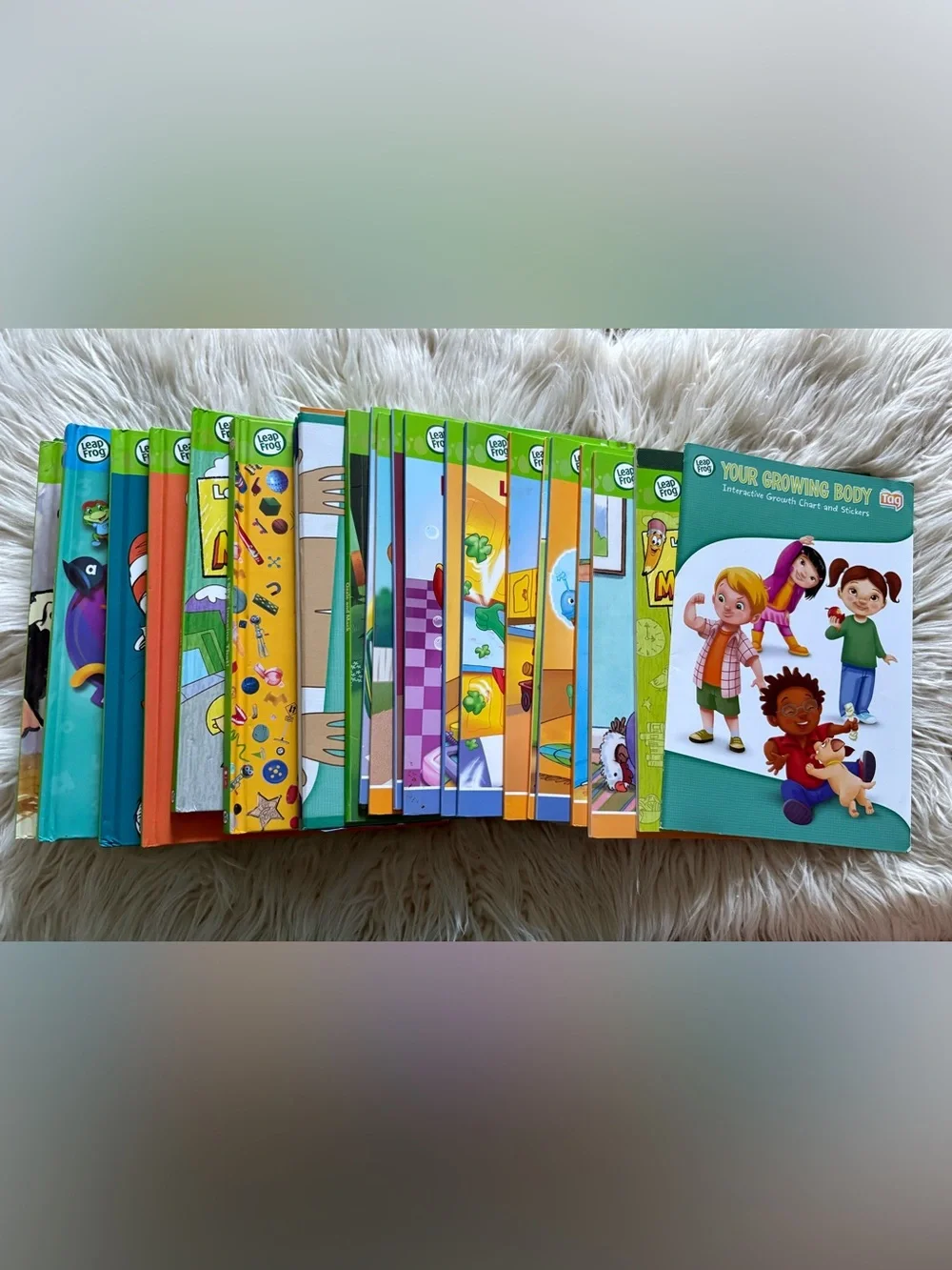 Lot of 20 Leap Frog Tag Interactive Books Early Learning Reading Chart Stickers